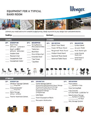 Elementary Music Suite Checklist