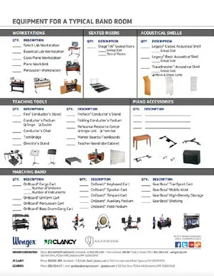 Elementary Music Suite Checklist