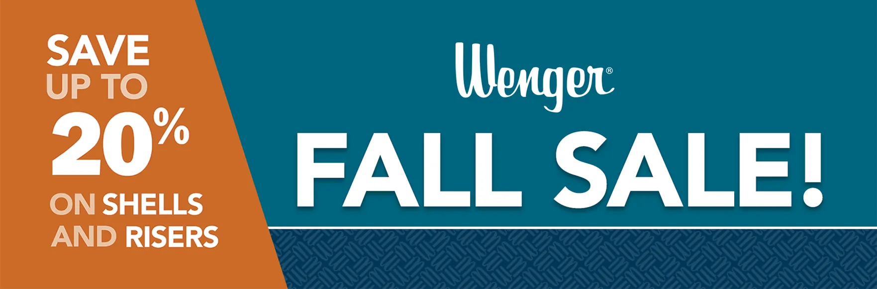 Save up to 20% on Shells and Risers